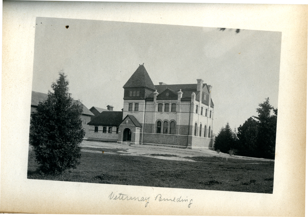 M.A.C. Veterinary Building, 1886