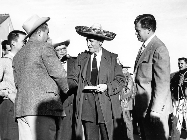 Leonard Falcone in Tuscon, Az., 1956