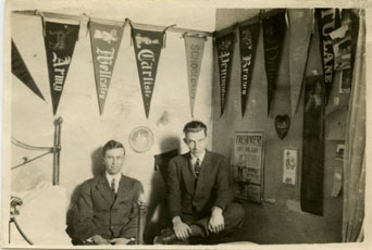 Two Males in a Dorm Room