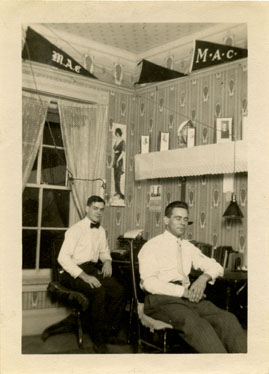 Male Dorm Room, 1914