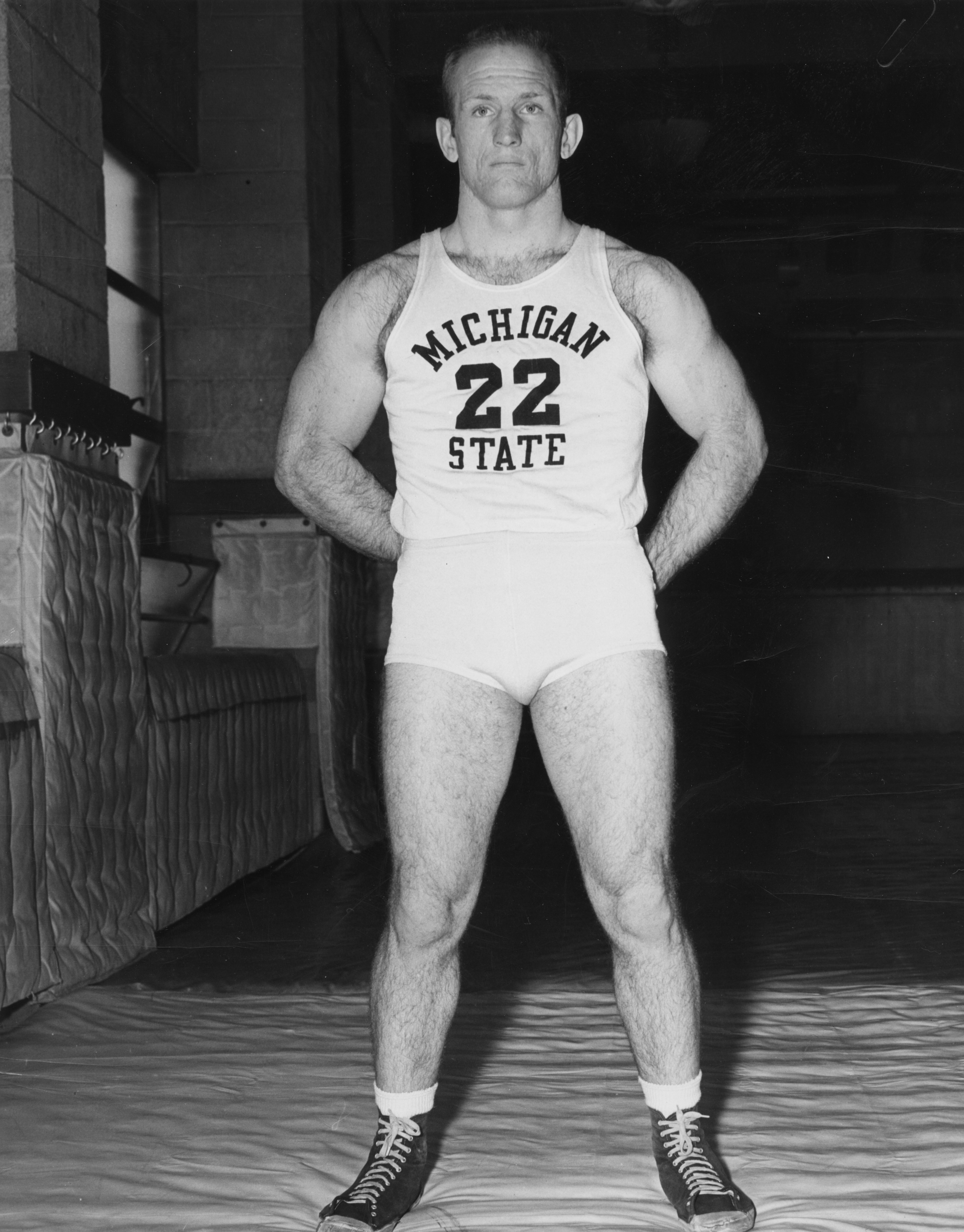 Wrestler Portrait