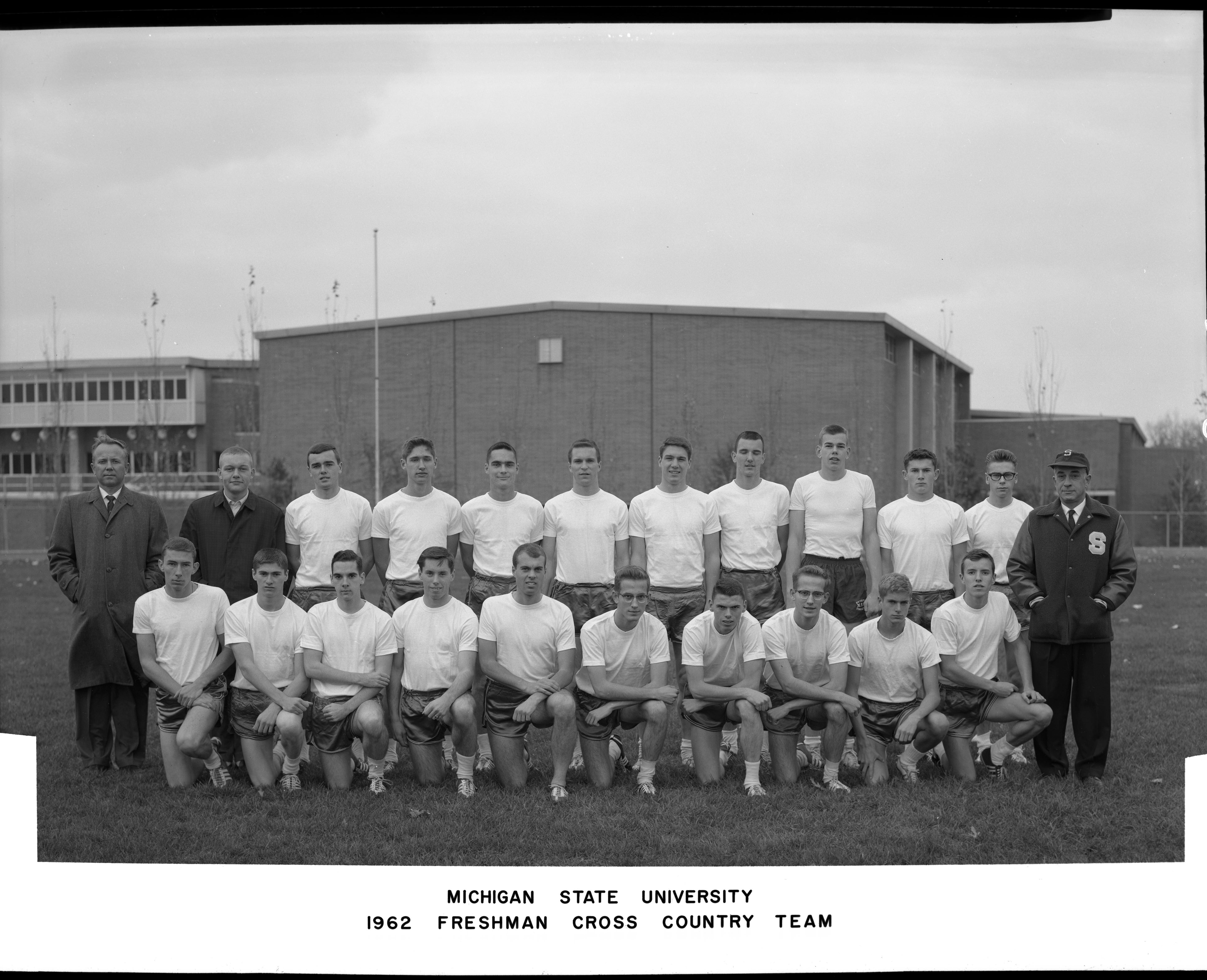 Freshman Cross Country Team Photo, 1962