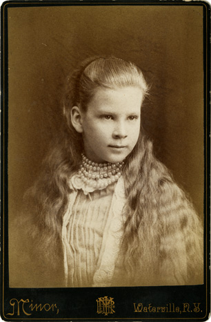 Lottie Storis, circa 1880