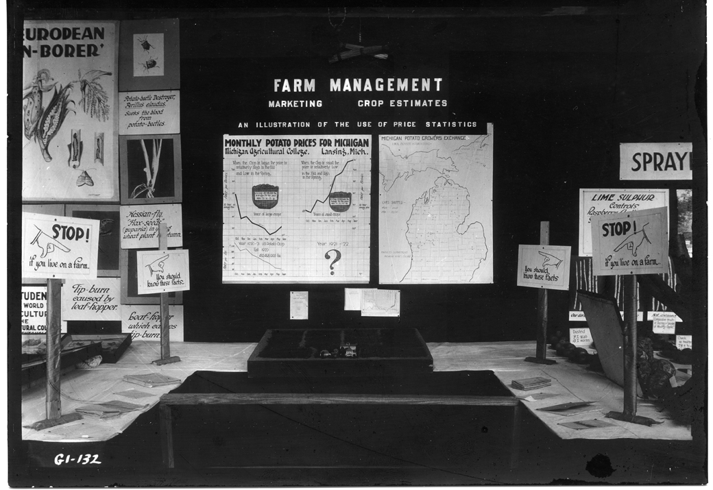 Farmers Week Exhibit for Farm Management