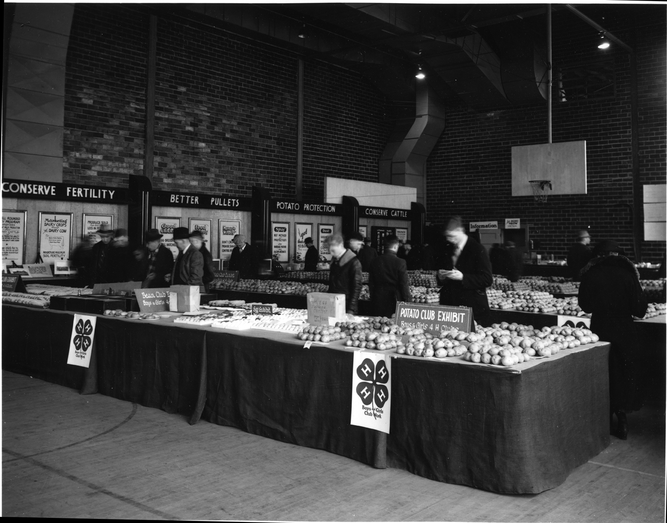 Farmers' Week 4H Club Exhibit, 1937