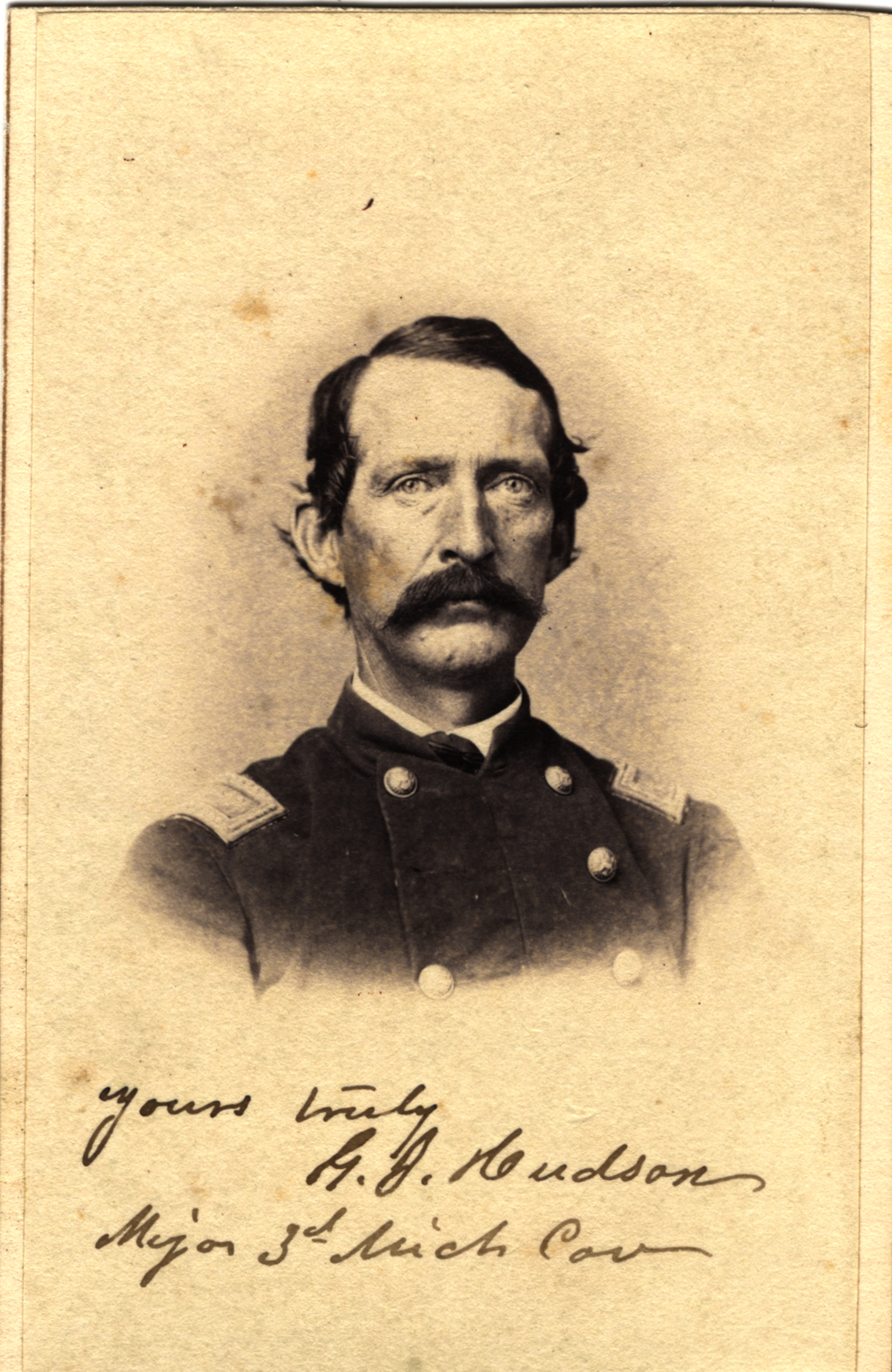 Gilbert J. Hudson, circa 1860s