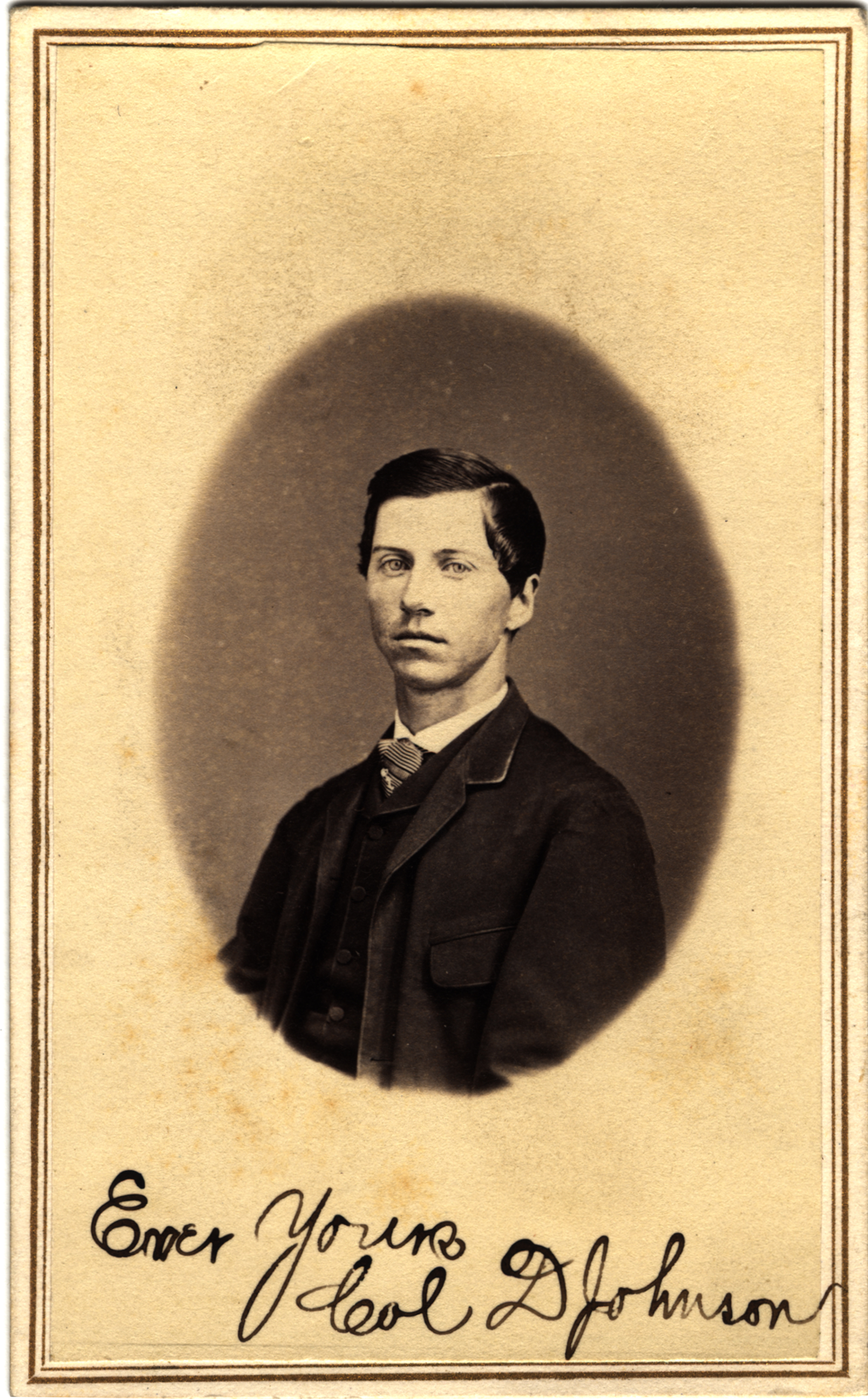 Col. D. Johnson, circa 1860s