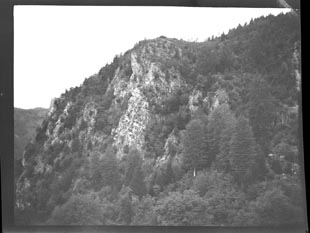Mountain face (Frank M. Benton papers), circa 1880s