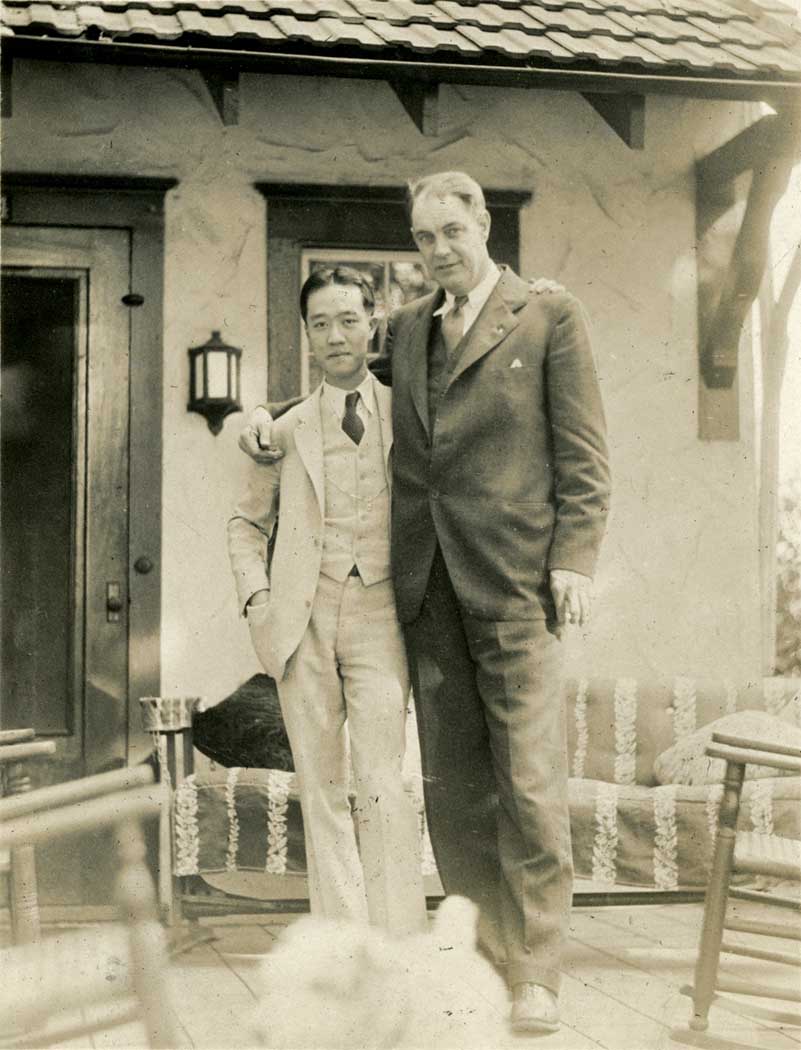 Onn Mann Liang and Mr. Luce, 1932