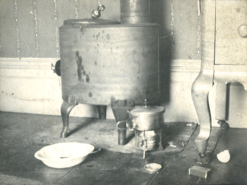Kitchen utilities, taken by Onn Mann Liang, 1922