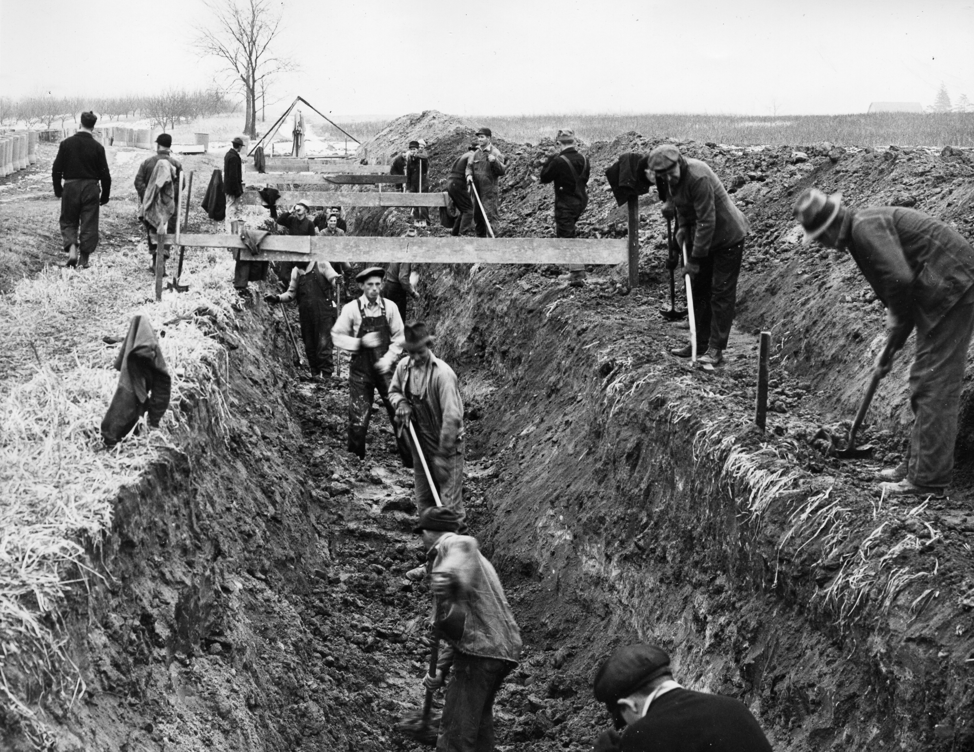 Installation of Farm Drains