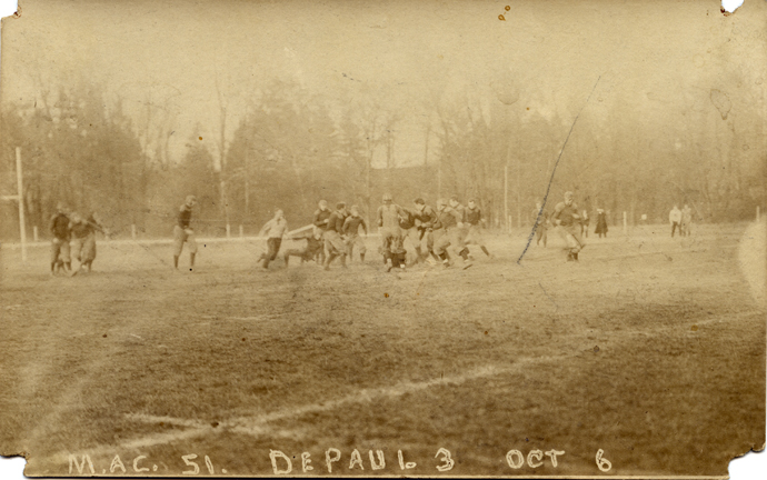 M.A.C.-DePaul football game, 1909