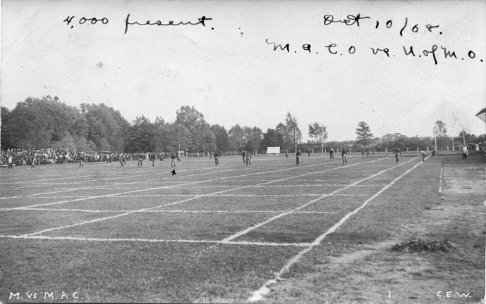 M.A.C.-University of Michigan football game, 1908