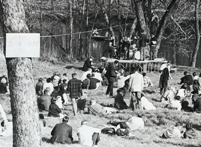 Beta Theta Pi jazz "Session on the Cedar," 1967