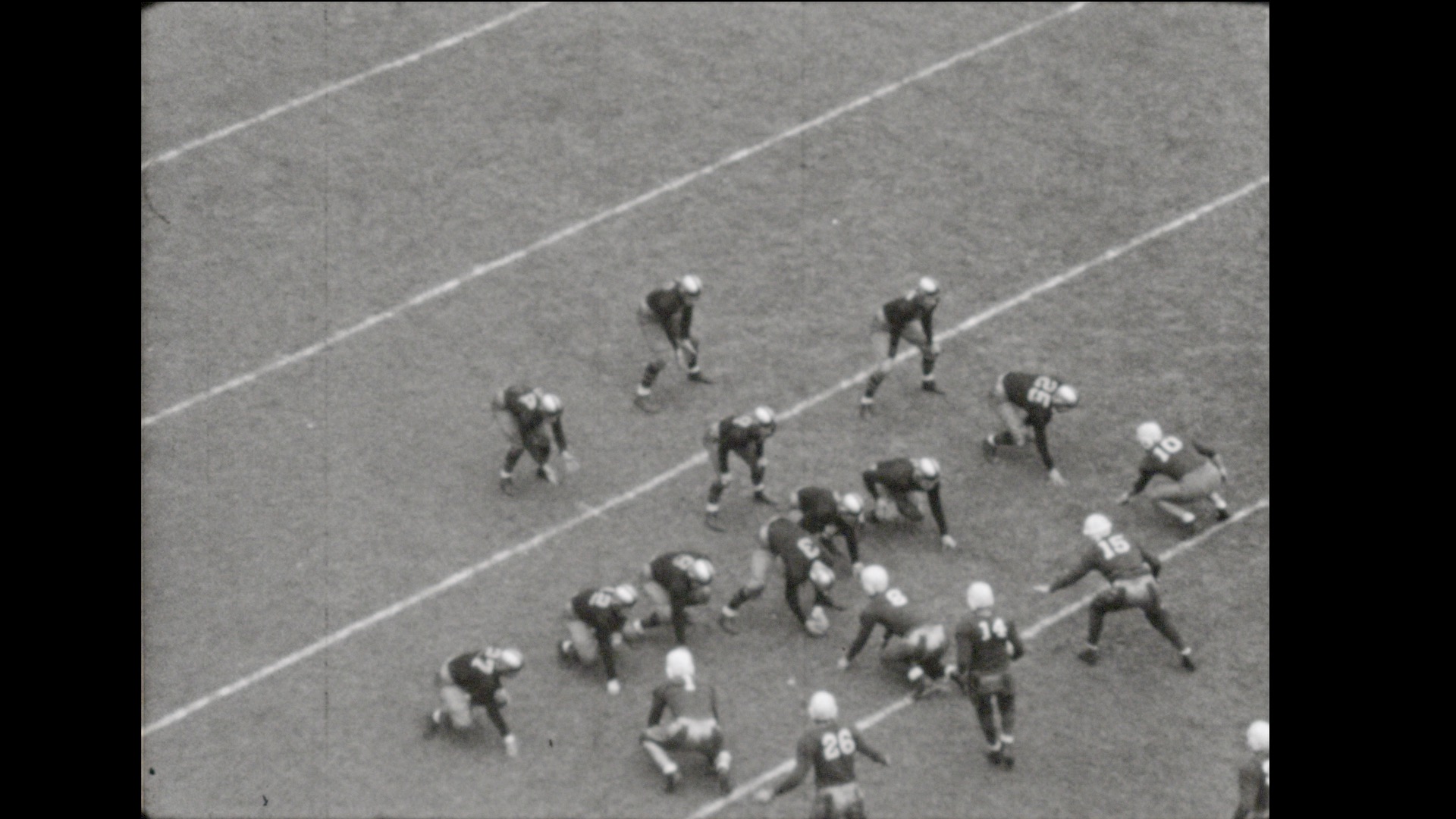 MSC Football vs. Manhattan (1st half), 1937