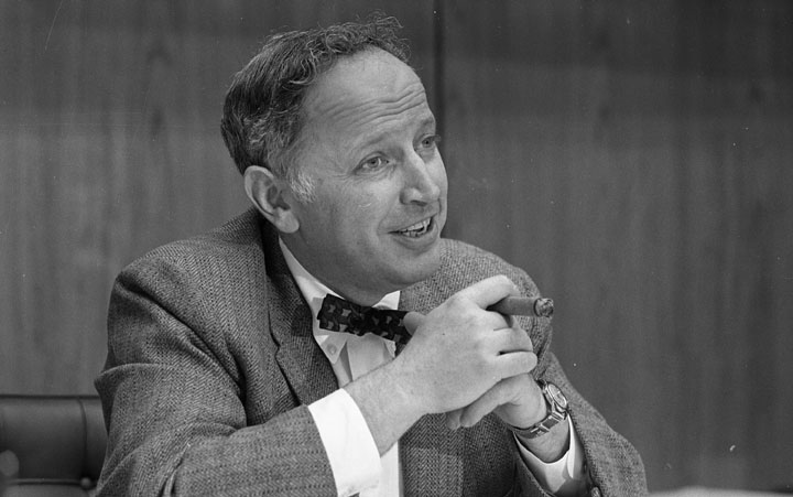 Candid shot of Walter Adams, 1969