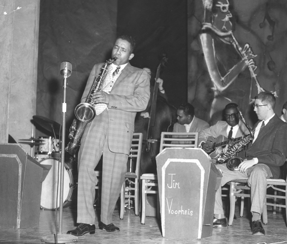 Jim Voorheis Plays the Saxophone, 1958