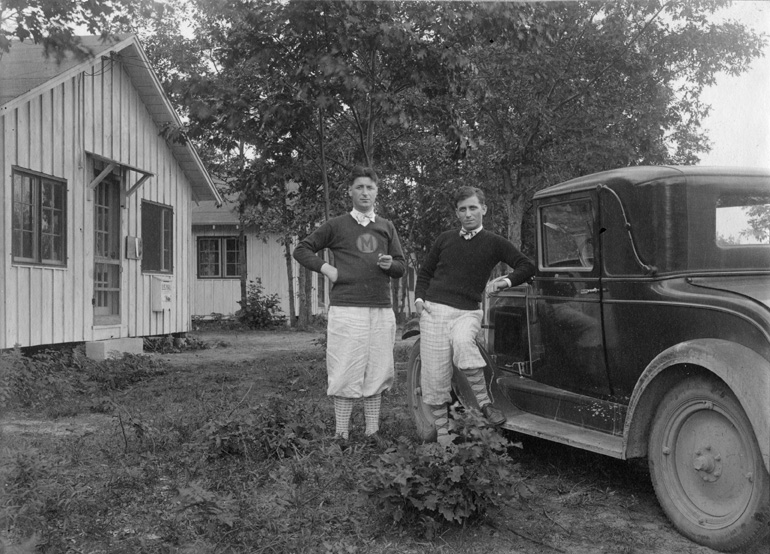 Nicholas and Leonard Falcone, 1928