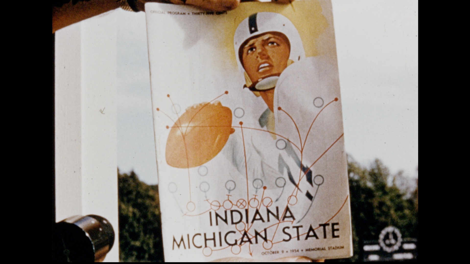 MSC Football vs. Indiana, 1954