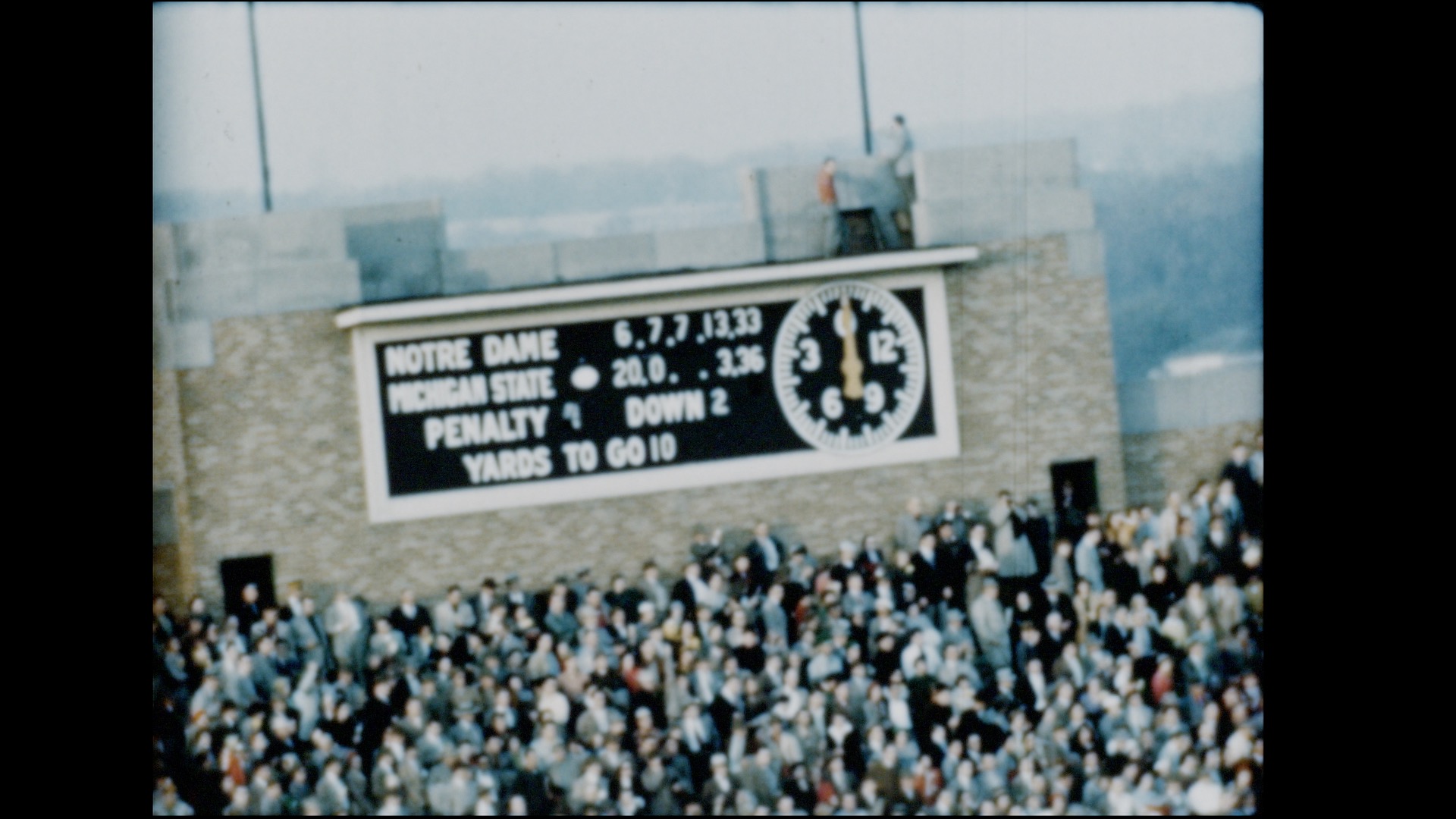 MSC Football vs. Notre Dame, 1950