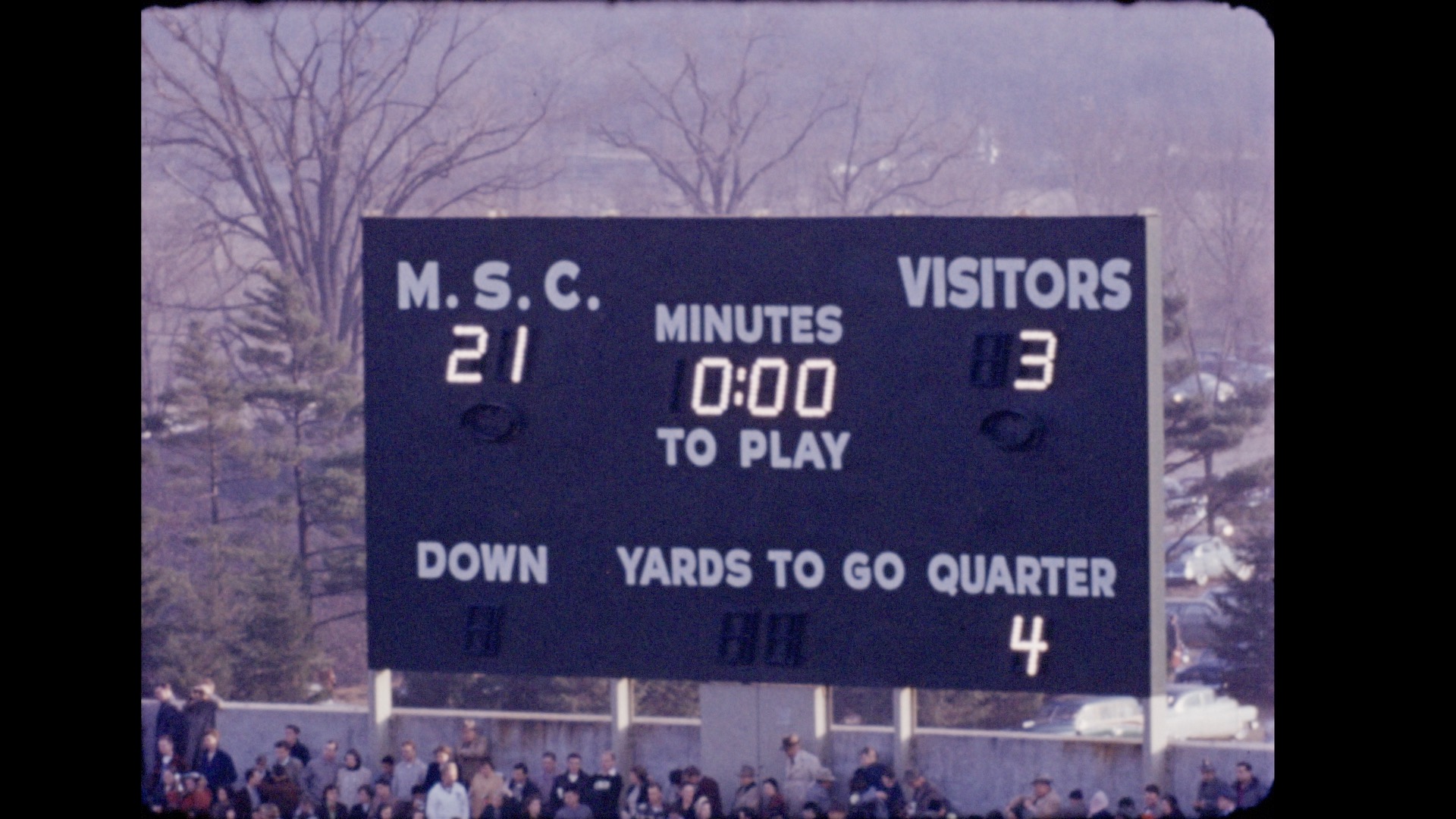MSC Football vs. Notre Dame, 1952