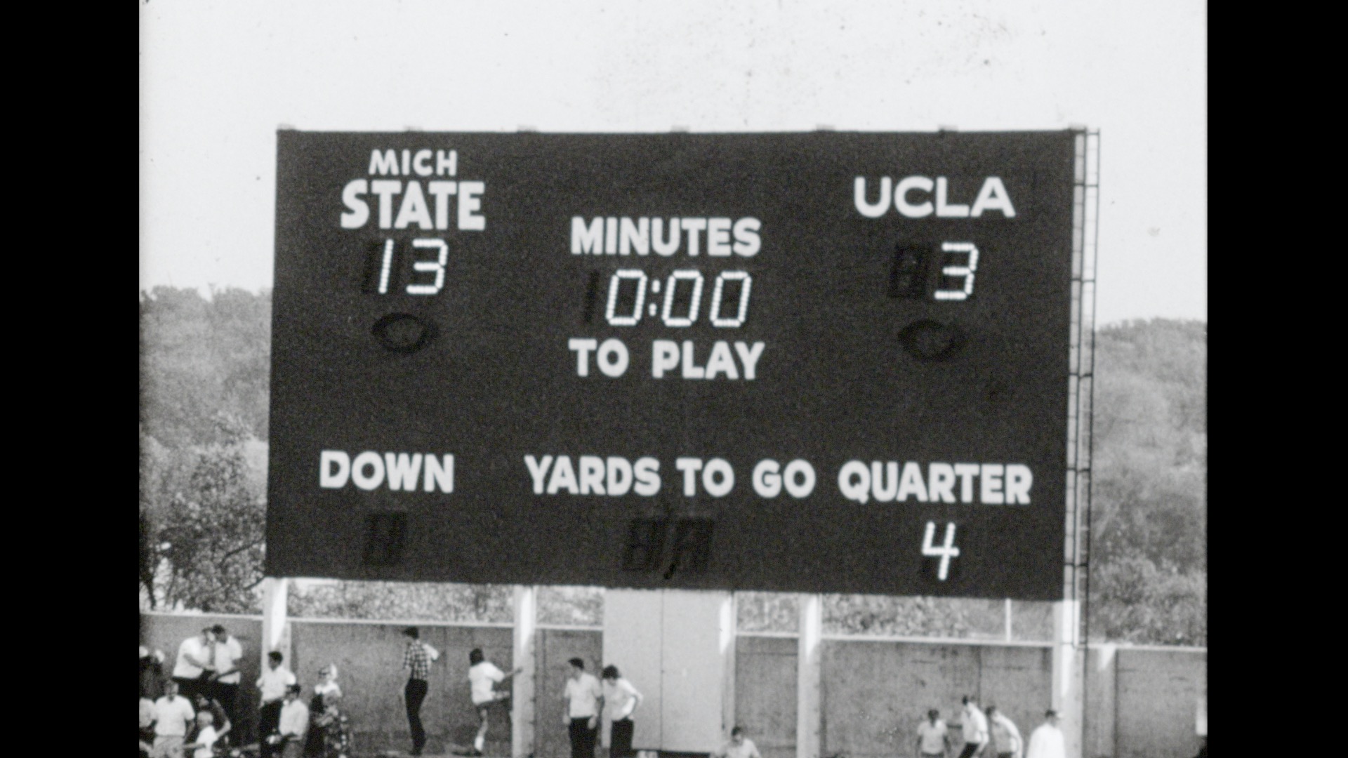 MSU Football vs. UCLA, 1965