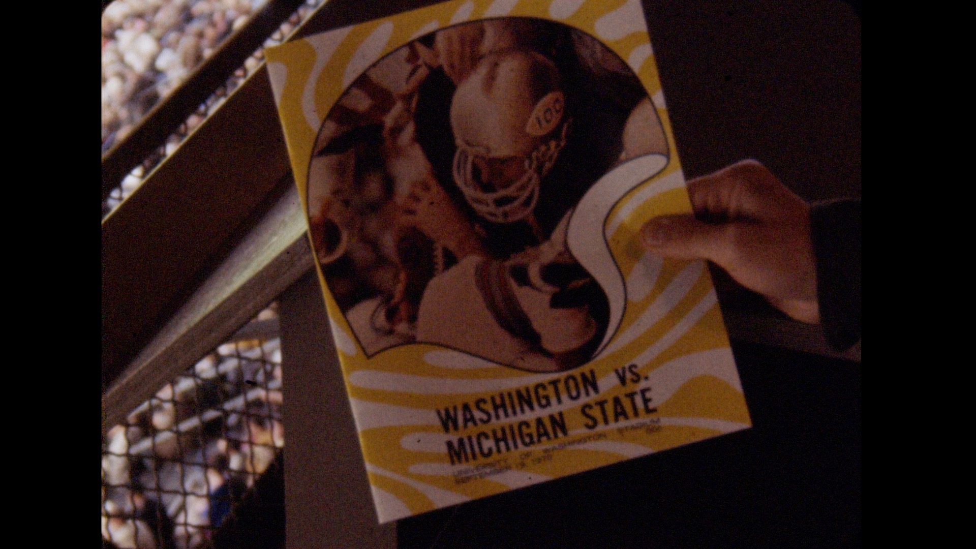 MSU Football vs. Washington, 1970