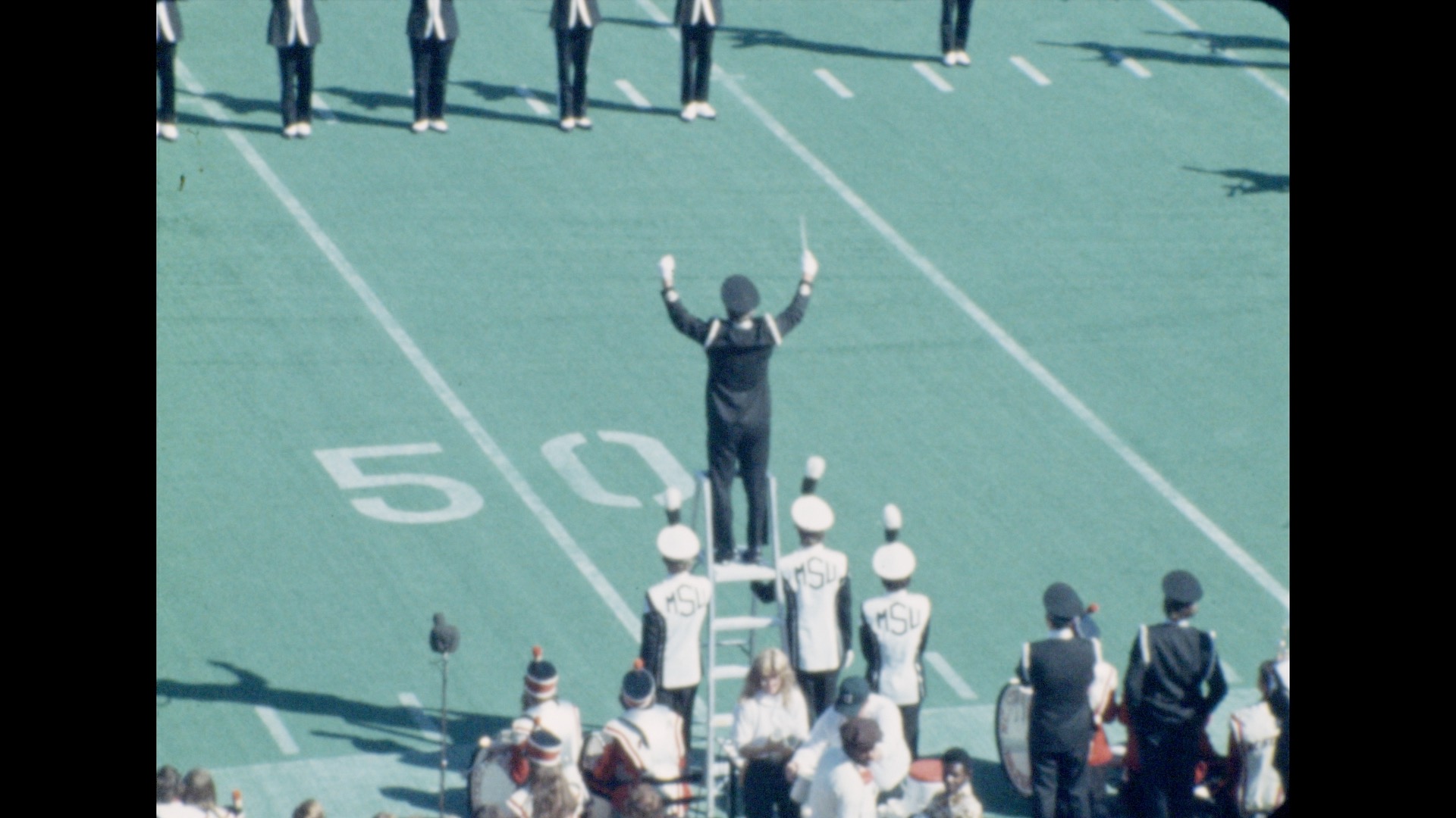Spartan Marching Band: MSU vs. North Carolina State, 1975