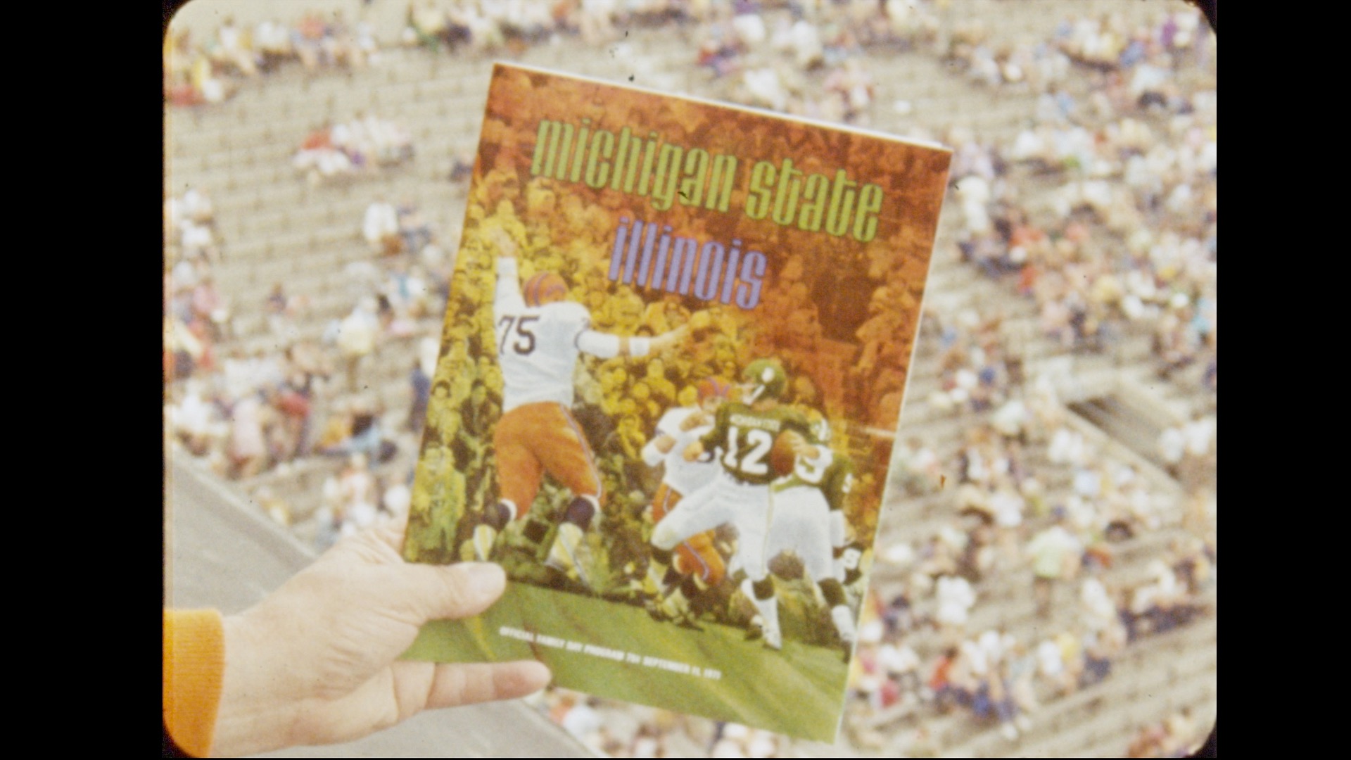 MSU Football vs. Illinois, 1971