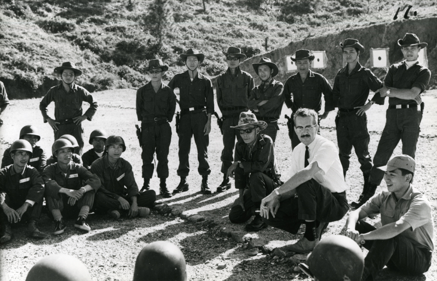 Group Portrait at the Police Training School, undated