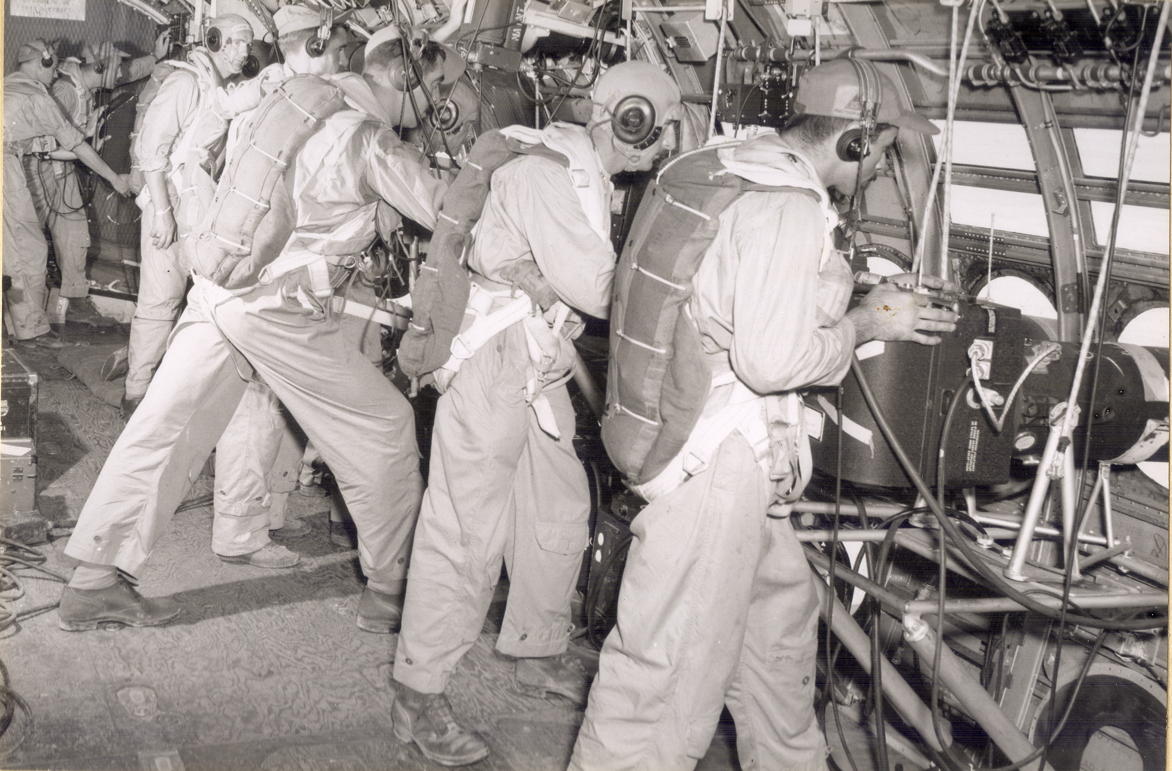 Cameramen in the Airplane, 1945-1946