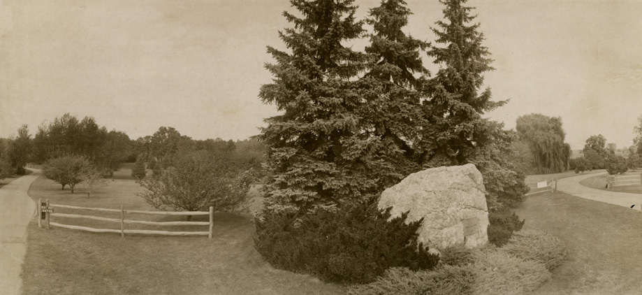 Entrance to Hidden Lake Gardens, 1969
