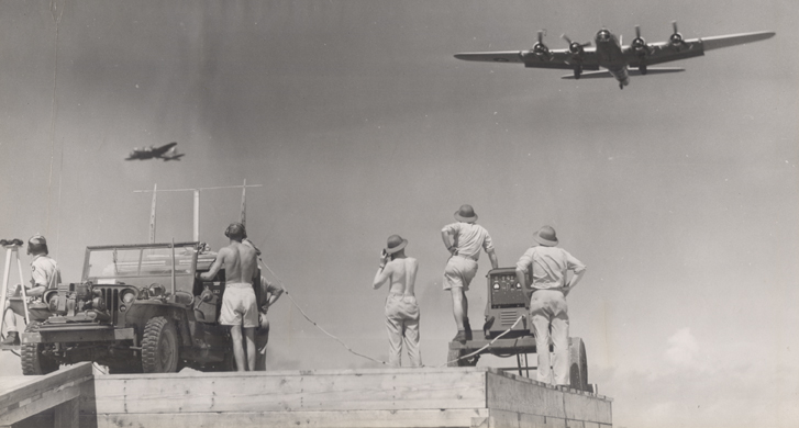 Drone ground beepers, 1945-1946