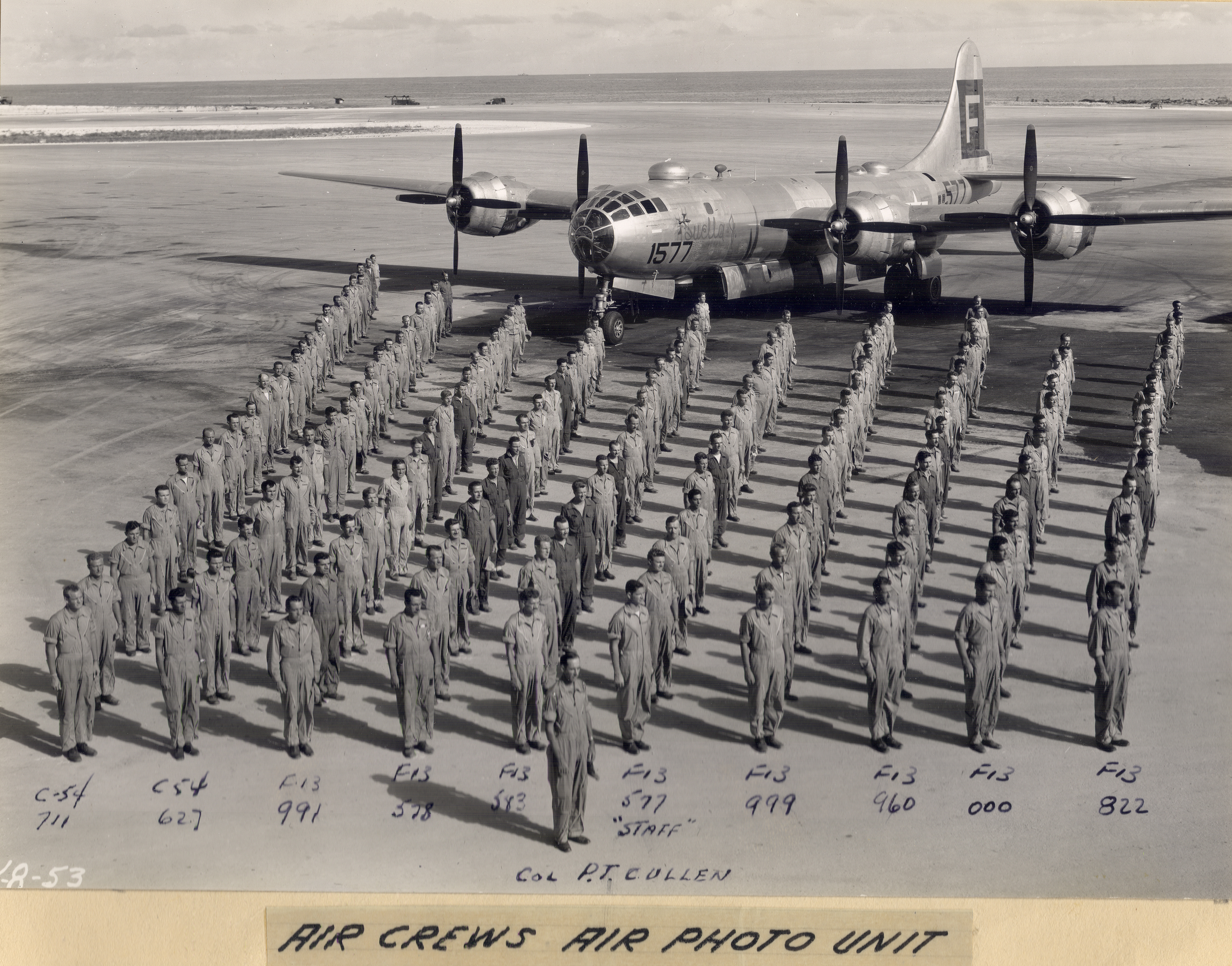 Air Crews from the Air Photo Unit, 1945-1946