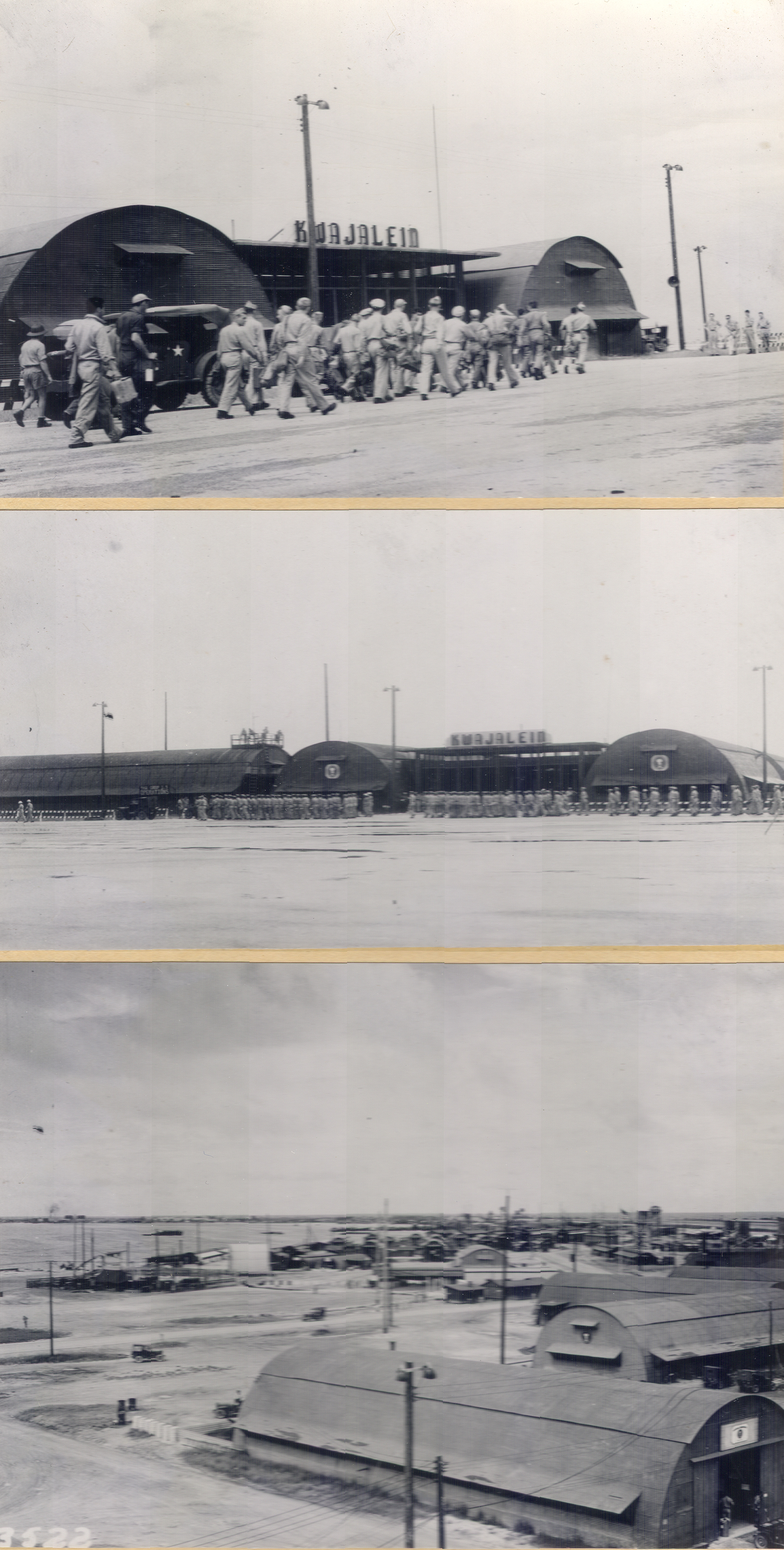 Kwajalein Base, 1945-1946