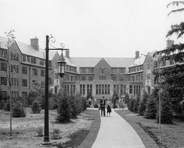 Williams Hall Exterior, 1940