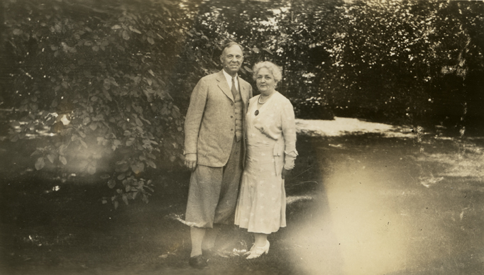 Albert and Sarah Case, 1932
