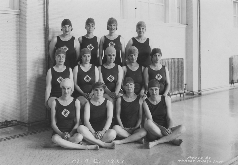 Female Swimmers, 1921