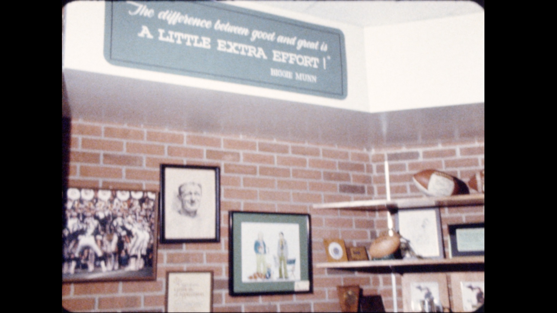 Football Office, 1980