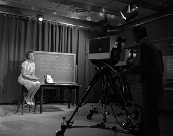 C.C.T.V. program filming, 1961