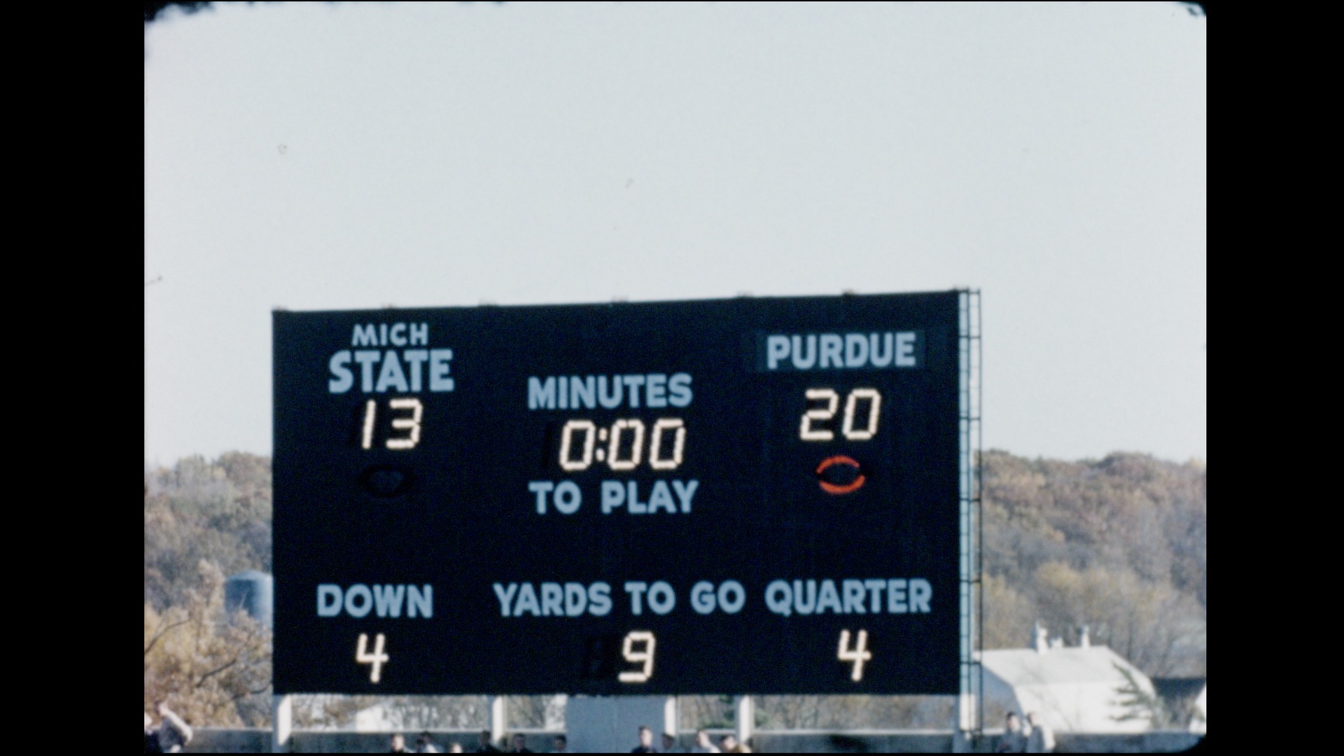 MSU Football vs. Purdue, 1957