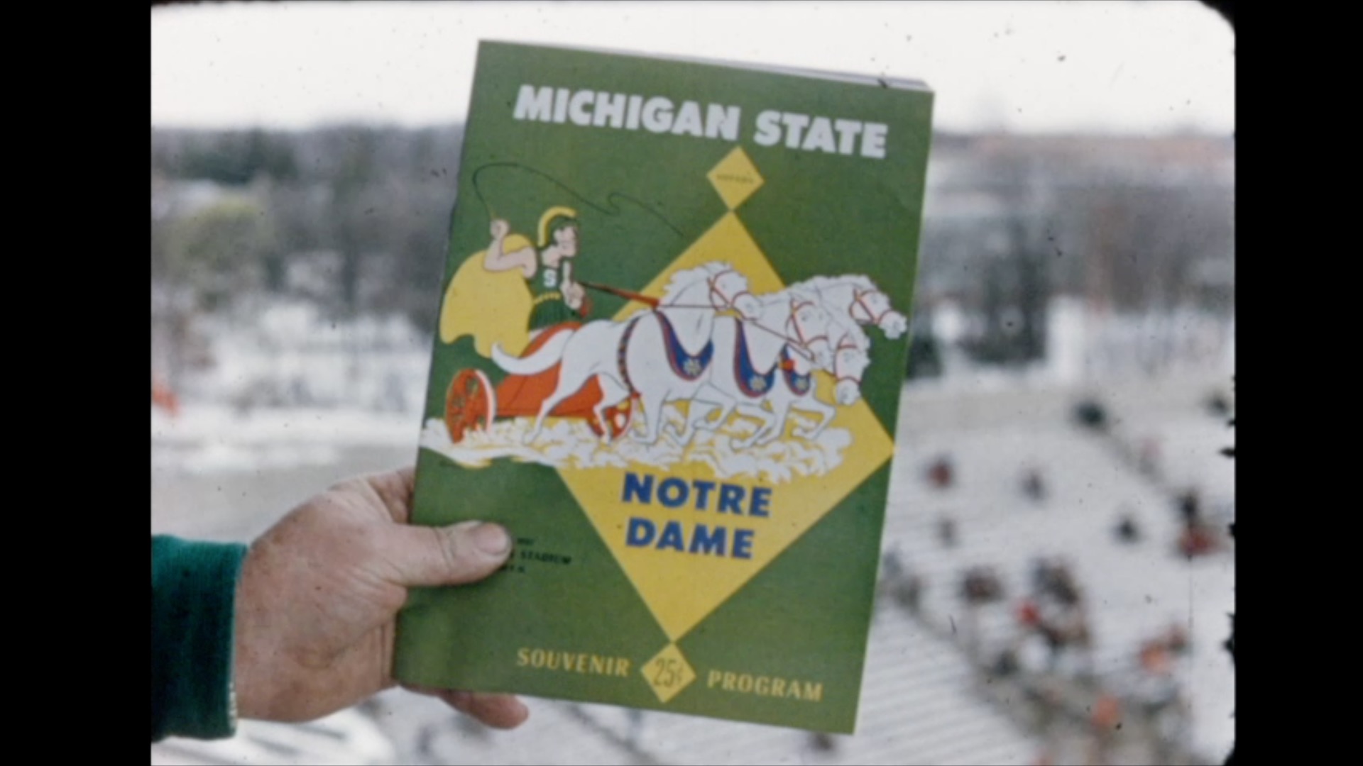 MSU Football vs. Notre Dame, 1957