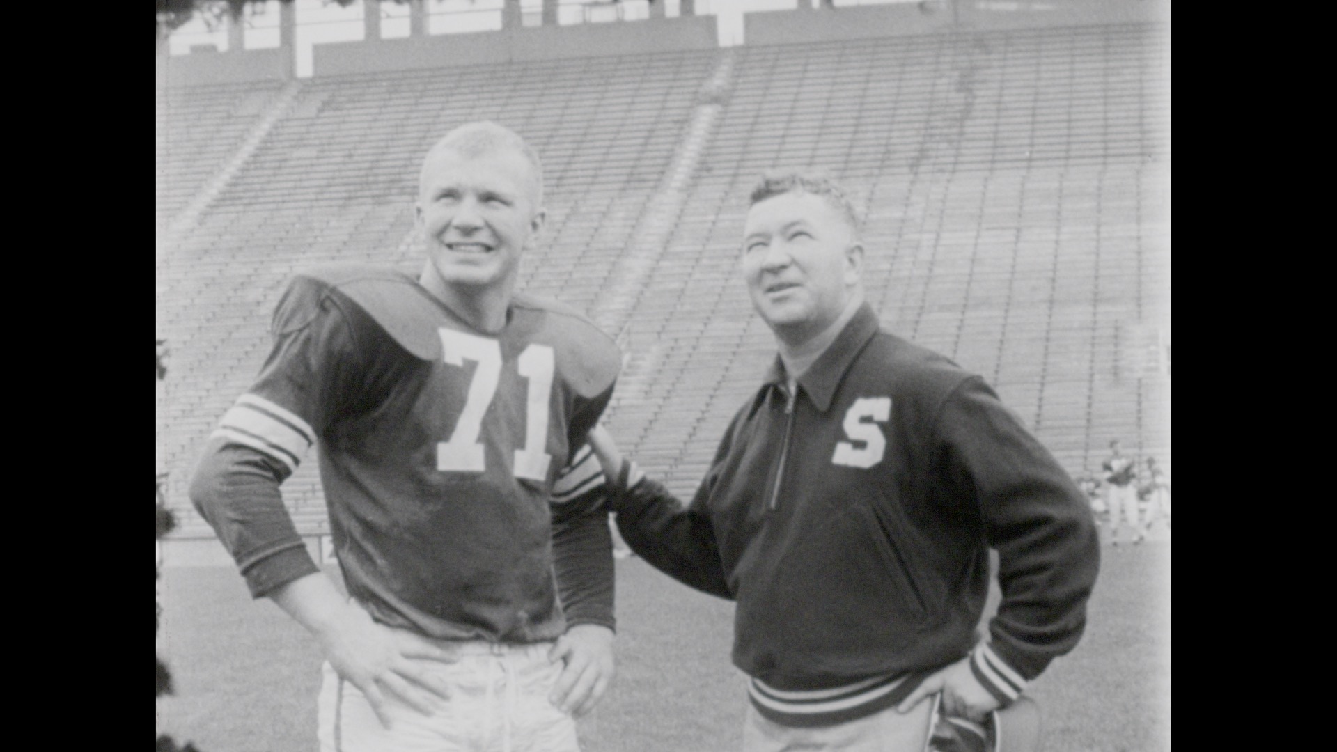 MSU Football Picture Day, 1957