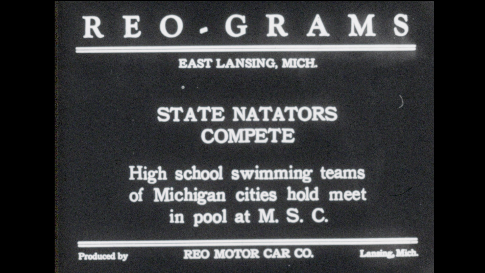 REO Reel #10, circa 1928