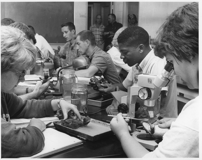 Kellogg Biological Station - Herpetology Class, 1964