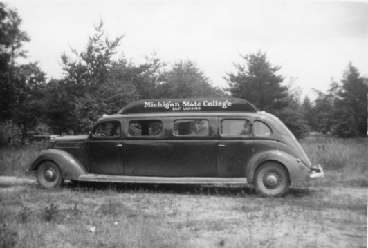 Michigan State College Traveling Vehicle, 1940