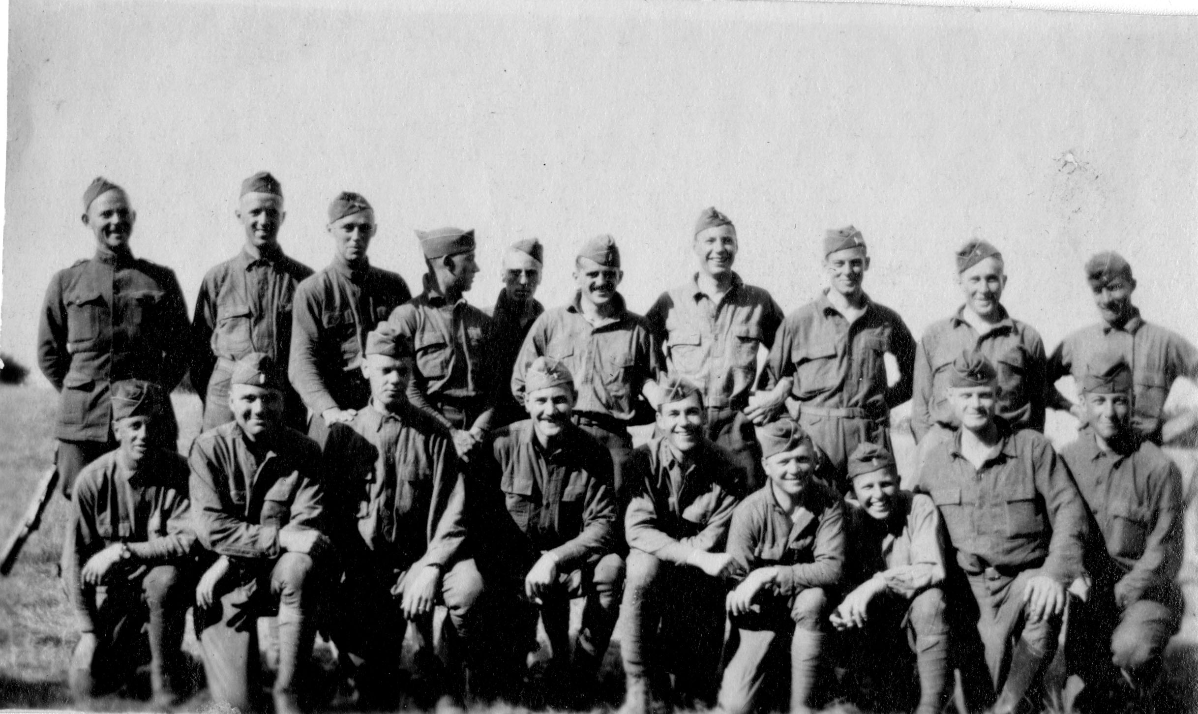 Group Photograph of Soldiers, circa 1918