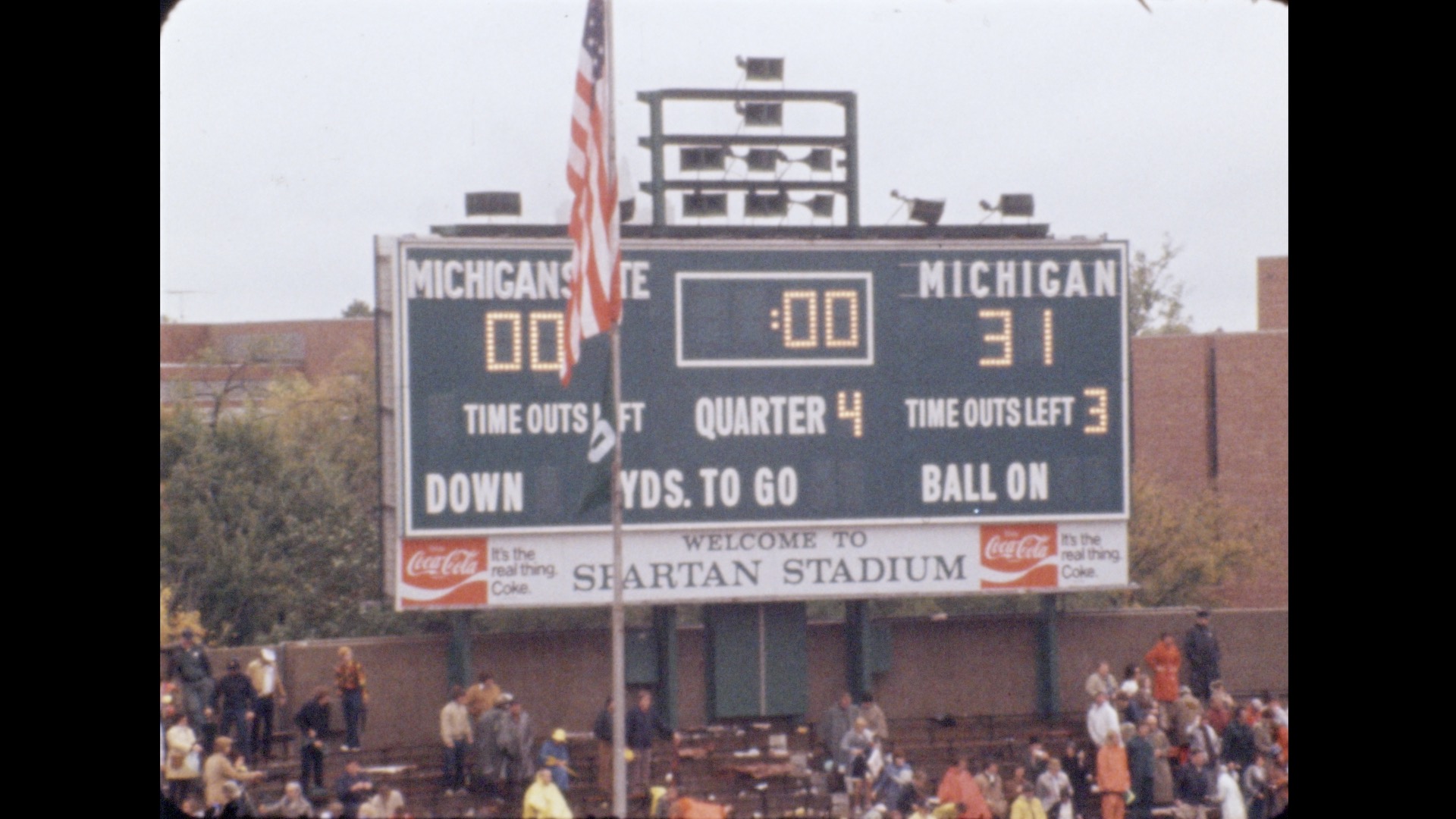MSU Football vs. Michigan, 1973