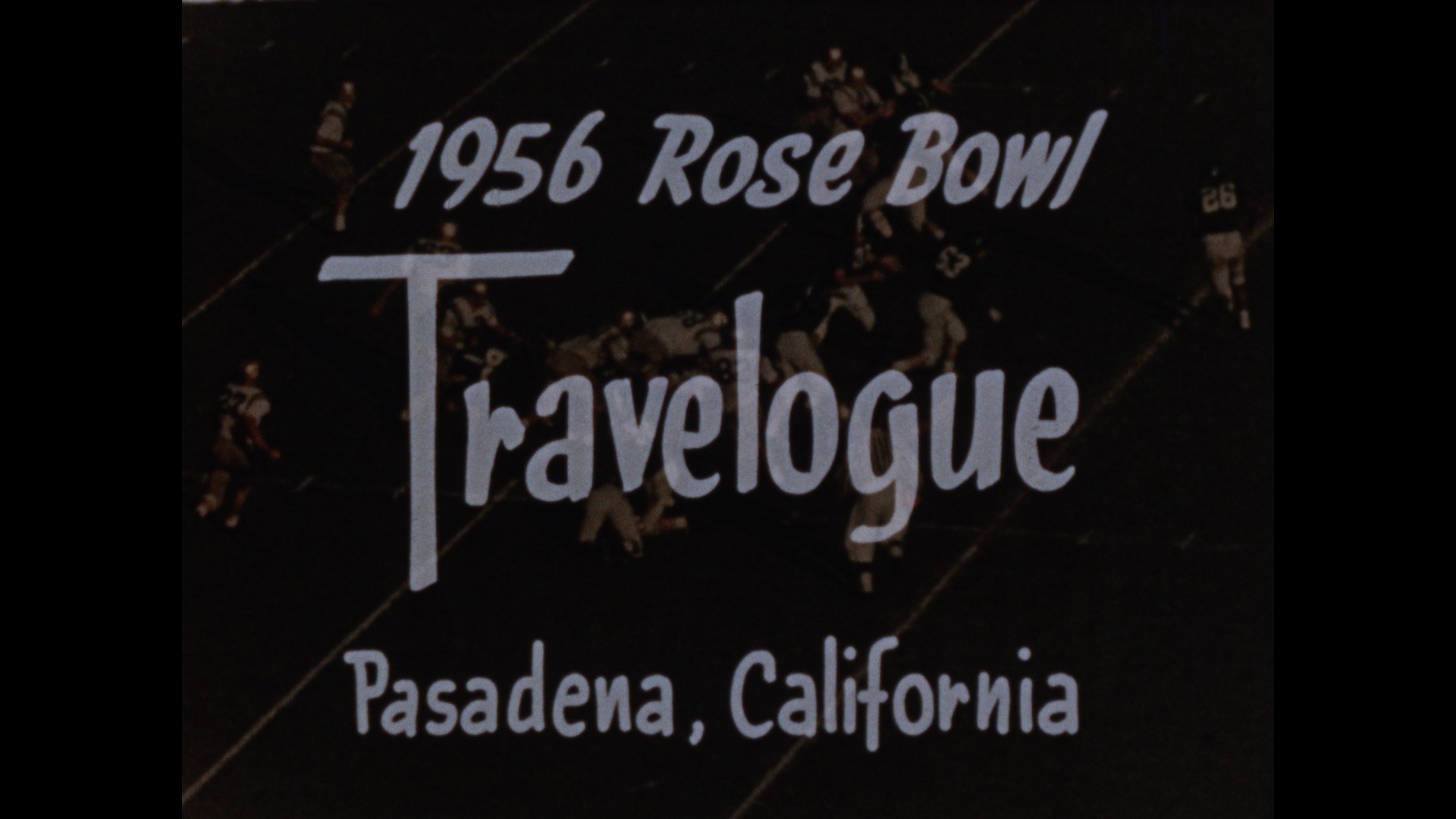 Rose Bowl Travelogue, 1956