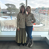 Jill Reglin and Julie Bevins photograph, February 28, 2020